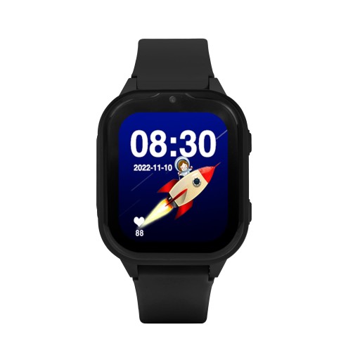 Умные часы Garett Kids Sun Ultra 4G, черные, камера для вызова местоположения