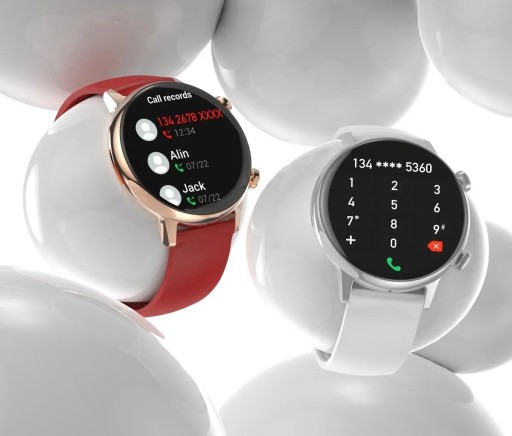SMARTWATCH Rubicon белый AMOLED, подарок девушке на причастие