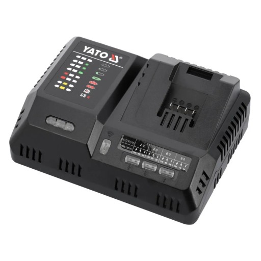 ŁADOWARKA 18V 12A SUPER SZYBKA LI-ION DO ELEKTRONARZĘDZI SYSTEMU 18V YATO