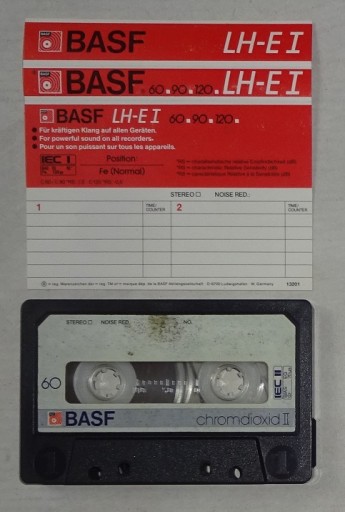 ВИНТАЖНЫЙ КАРТРИДЖ BASF CHROMDIOXID II 60