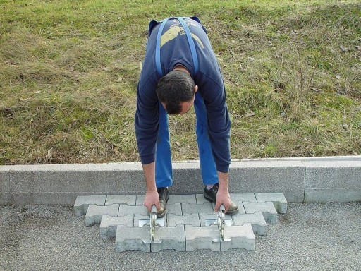 Chwytak kleszcze do kostki brukowej 100-170 PROBST
