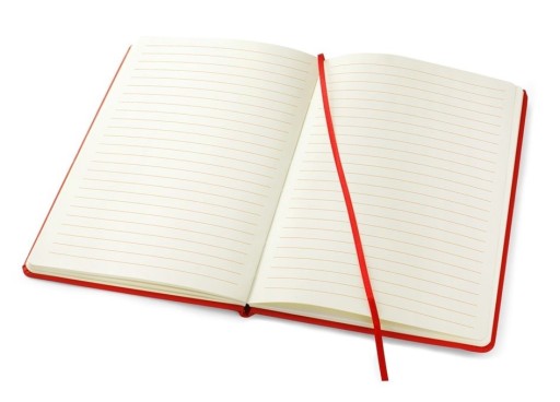 Notes A5 w linie zamykany na gumkę papier ecru