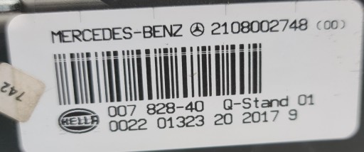 НАСОС ЦЕНТРАЛЬНОГО ЗАМКА MERCEDES W208 2108002748