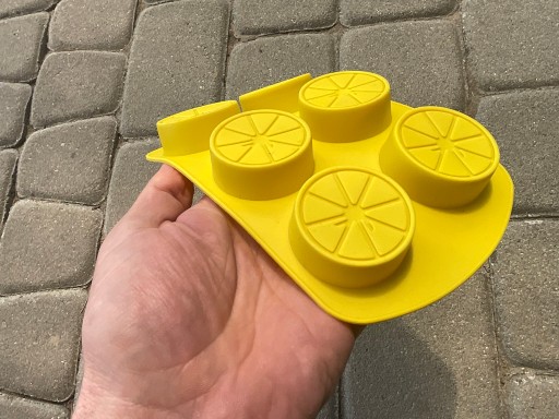 FOREMKA SILIKONOWA FORMA kostki lodu czekoladki FOREMKI owoce 19x11,5 cm