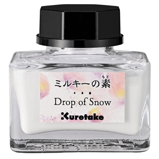MEDIUM DLA LEPSZEGO KRYCIA TUSZU ATRAMENTU Kuretake Drop of Snow White