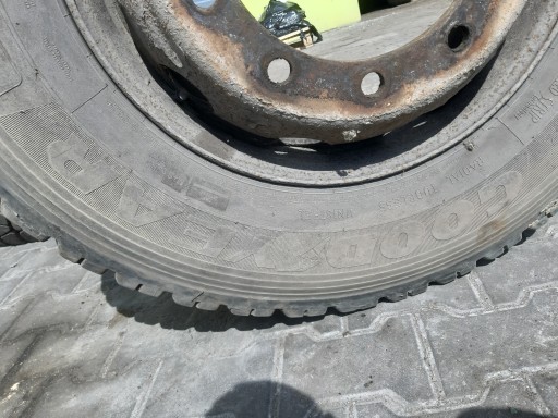 ШИНА КОЛЕСА СТАЛЬНОЙ ОБОД 315/70 R22.5 156/150 GOODYEAR REGIONAL RHS II HL