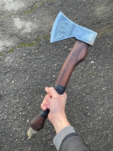 Topór RAGNAR Gorillas BBQ Siekiera skandynawska A-34 siekiera outdoor