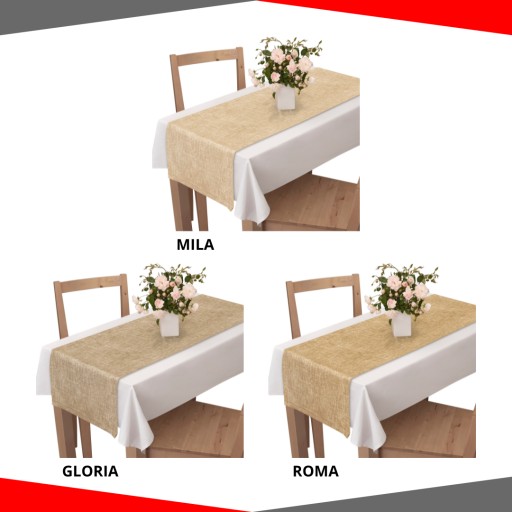 BIEŻNIK NA STÓŁ NA OBRUS 120X40CM DEKORACYJNY BOHO BEŻOWY SZARY ZIELEŃ