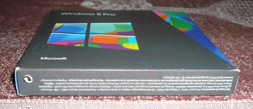 ОРИГИНАЛЬНАЯ КОРОБКА Windows 8 Pro 32/64 БИТ UPG ПОЛЬСКАЯ