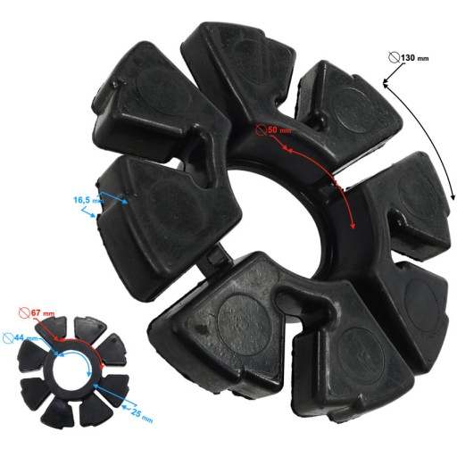 РЕЗИНОВЫЙ ПРИВОД ДЛЯ МОТОЦИКЛОВ 4T 139FMB Moretti