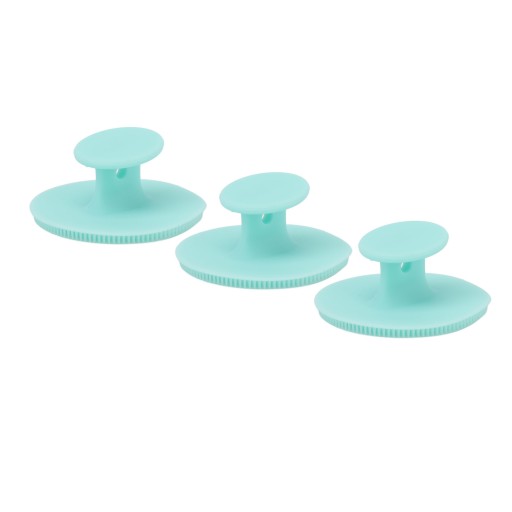 3pcs facial cleansing brush soft silicone facial cleansing brush for exfoli