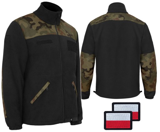 ВОЕННЫЙ ФЛИС MON FLAGS ТОЛСТАЯ ТОЛСТОВКА DOMINATOR MORO PL CAMO WZ.93 +GR.