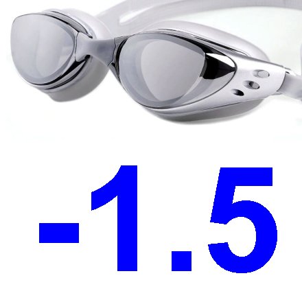 ОЧКИ ДЛЯ ПЛАВАНИЯ ПРОТИВОТУМАННЫЕ -1,5