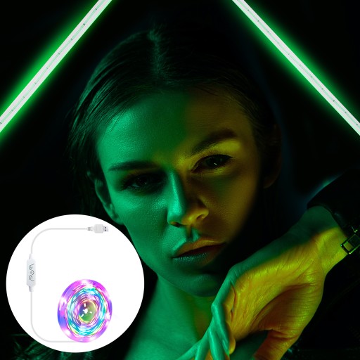 RGB СВЕТОДИОДНАЯ СВЕТИЛЬНАЯ ЛЕНТА ГИБКАЯ ЛЕНТА ОСВЕЩЕНИЕ ЭСТЕТИЧЕСКОЕ ОТДЕЛЕНИЕ ПОМЕЩЕНИЯ СВЕТ LIN