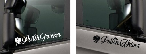 Наклейка на польском водителе Tira Plock Trucker *Patterns *Цвета *40 см.