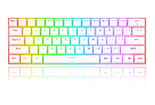 Клавиатура Redragon Dragonic Pro K530W белая