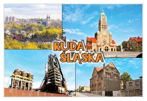 Городские магниты на холодильник - RUDA SLĄSKA