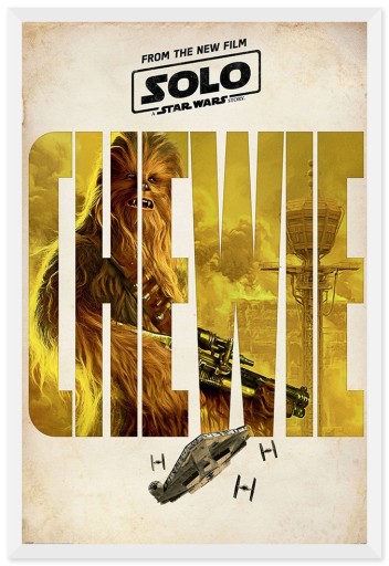 Plakat Solo A Star Wars Story Chewie 61x91,5 cm