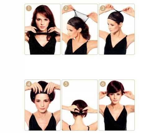 Мужские парики Peruke Natural Wig Cap