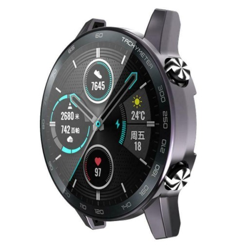 СИЛИКОНОВЫЙ МЕТАЛЛИЧЕСКИЙ КОРПУС ДЛЯ HONOR MAGIC WATCH 2