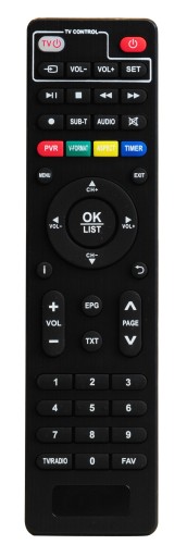 DVB-T2 FULL HD ЭФИРНЫЙ ТВ-ДЕКОДЕР HEVC H.265 HDMI-ТЮНЕР USB SCART ПУЛЬТ ДИСТАНЦИОННОГО УПРАВЛЕНИЯ