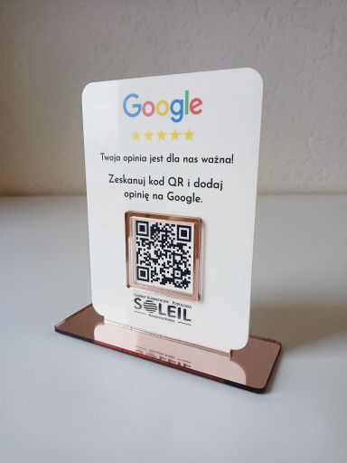 Табличка Статуэтка с логотипом социальных сетей 1 QR-код