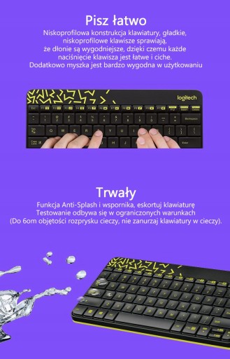 Беспроводная клавиатура и мышь Logitech MK240 Nano