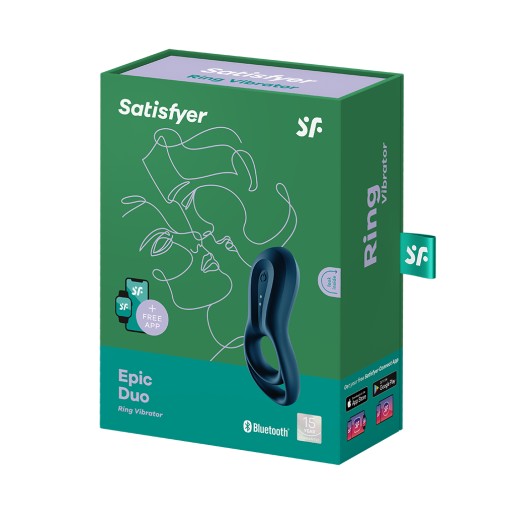 Вибрирующее кольцо для эрекции Satisfyer Epic Duo