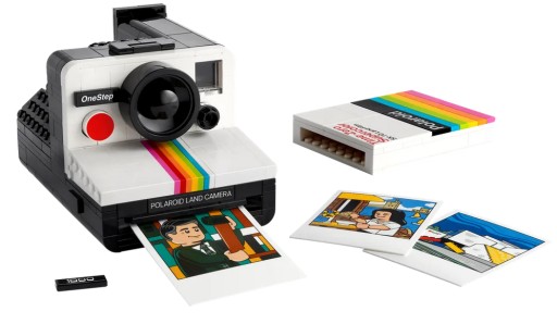 LEGO 21345 IDEAS — КАМЕРА POLAROID ONESTEP SX-70