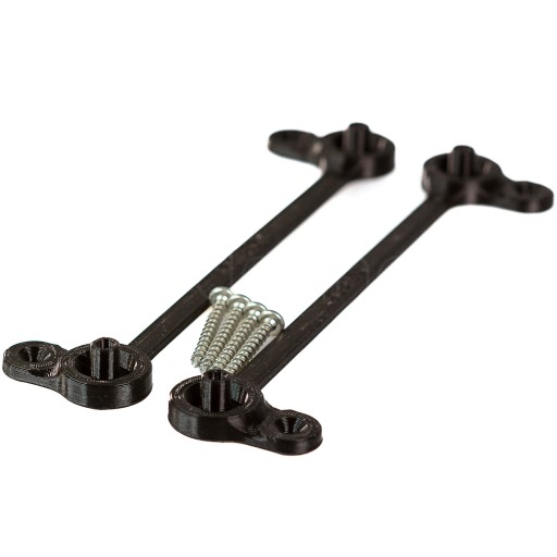 Крепежный держатель для зарядного устройства Makita DC18RD. Простая и быстрая установка. Черный