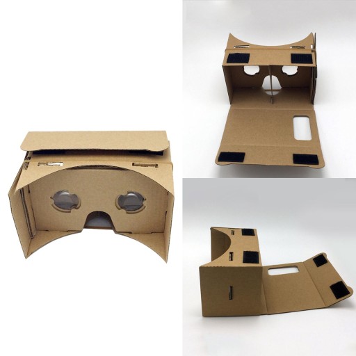 Tektura DIY dla Google Virtual Reality 3D VR