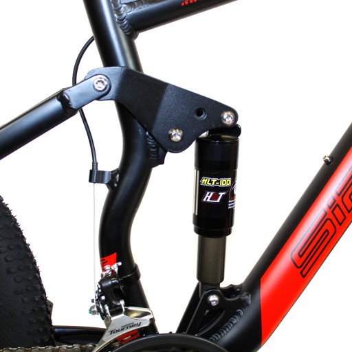 Полный MTB велосипед Алюминиевые колеса Аксессуары Shimano