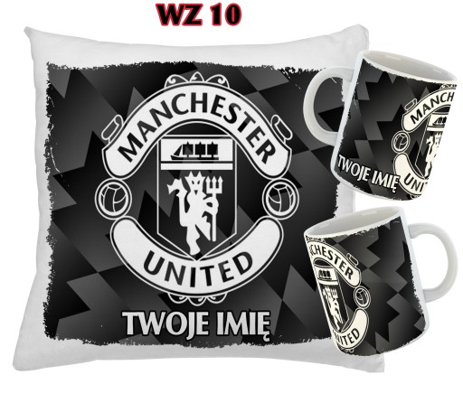 KUBEK + PODUSZKA dla kibica MANCHESTER UNITED F.C