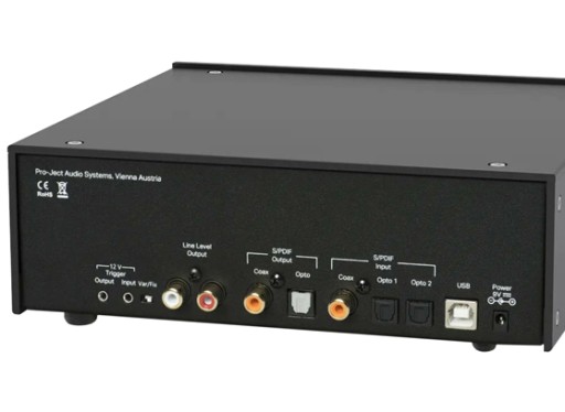 CD-ПЛЕЕР PRO-JECT CD BOX DS2 С ЦАП USB, ЧЕРНЫЙ