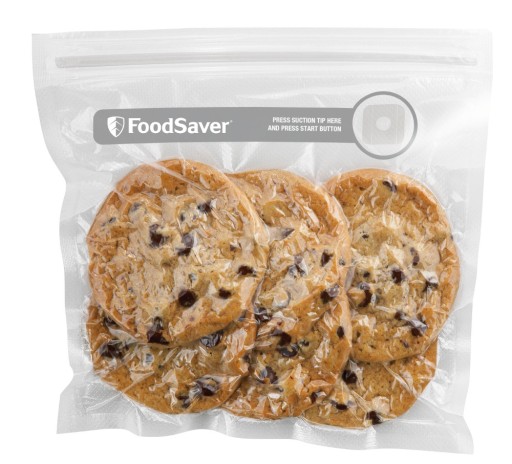 Пакеты для вакуумной упаковки FOODSAVER Пакеты для пищевых продуктов, на молнии, 26 шт.