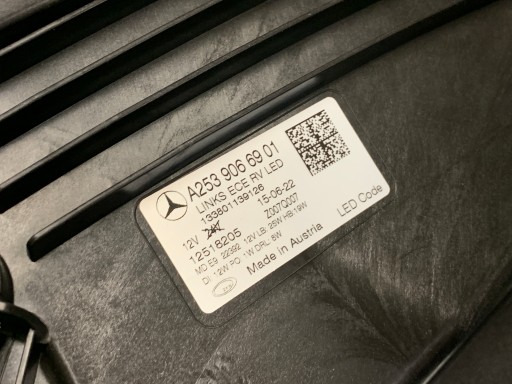 MERCEDES ПЕРЕДНИЕ ЛАМПЫ GLC 253 W253 LIFT A2539066901