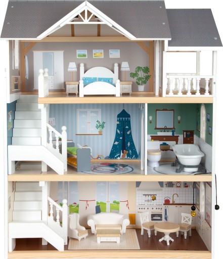Domek dla Lalek drewniany z akcesoriami Small Foot