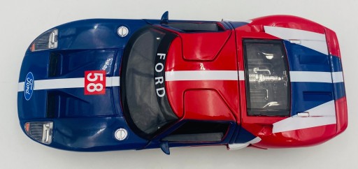 Ford GT Concept GT Racing #58 1:24 модель Motormax 73799