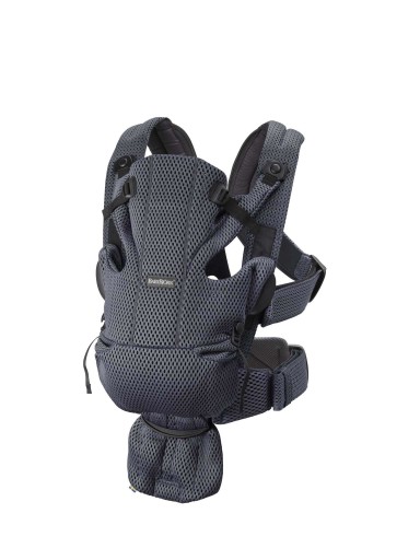 ПЕРЮЗИНКА BABYBJORN MOVE 3D СЕТКА АНТРИАЦИТ серый