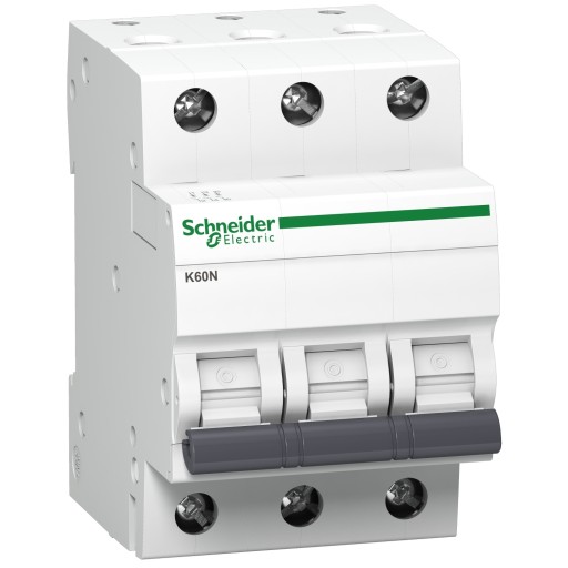 Wyłącznik nadprądowy B 6A 3P 6kA K60N-B6-3 Acti9 A9K01306 SCHNEIDER