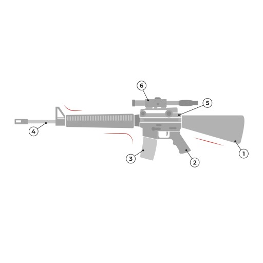 KARABIN SNAJPERSKI PISTOLET ASG NA KULKI