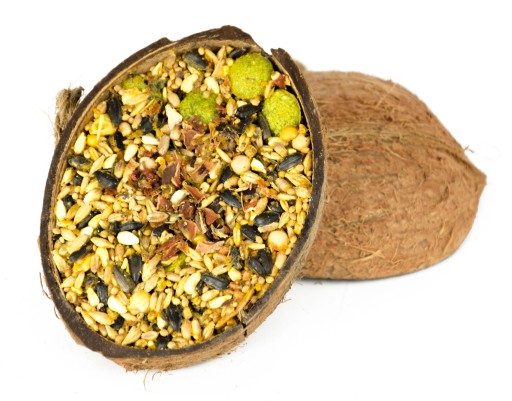 COCONUT TREASURE, СМЕСЬ корма-прорезывателя для КРОЛИКОВ, МОРСКИХ СВИНОК, ХОМЯКОВ