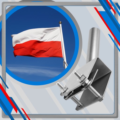 Держатель для флага на балконе Держатель для флага на балконе