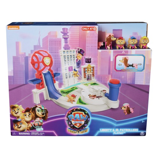 Большой набор Paw Patrol Liberty & Junior Patrollers с фигурками ŁA33p