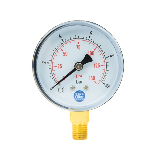 Фильтр для очистки воды от железа 3/4 дюйма Aquafilter + манометры