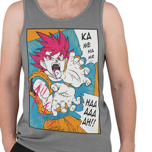 TANK TOP DRAGONBALL KAME HAME HA