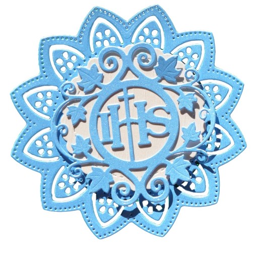 SCRAPKI Салфетка для причастия IHS