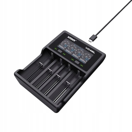 Зарядное устройство XTAR Li-ion 18650 для 4x ЖК-аккумуляторов