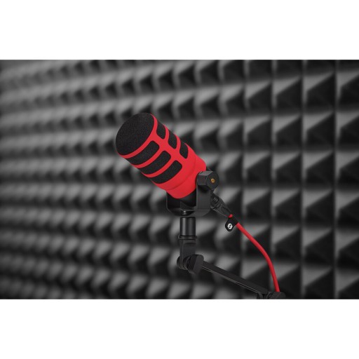 RODE WS14 Red - Лобовое стекло с PodMic