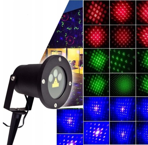 RGB ЛАЗЕРНЫЙ ПРОЕКТОР 8в1 КРАСНЫЙ СИНИЙ ЗЕЛЕНЫЙ ПОДВИЖНЫЙ РОЖДЕСТВЕНСКИЙ ПУЛЬТ ДИСТАНЦИОННОГО УПРАВЛЕНИЯ ПОДАРОК